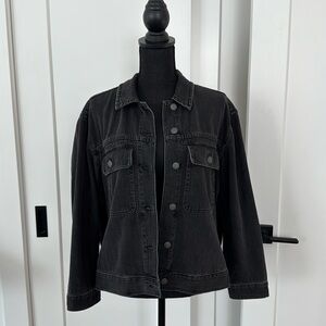 Black denim Madewell jacket